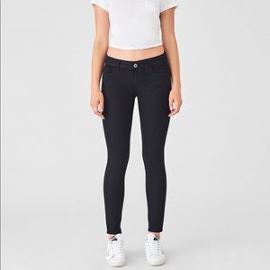 DL 1961 black Emma Skinny Jeans